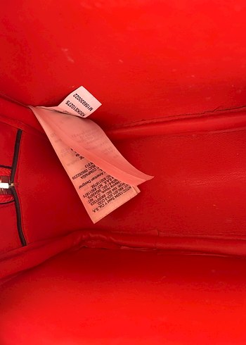 Calvin Klein Kırmızı Deri Kadın Çapraz Çanta - Görsel 8