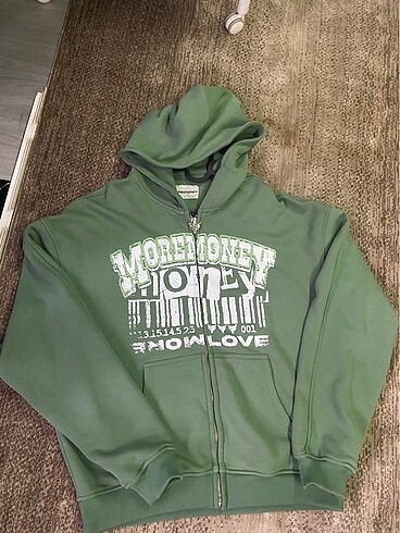 More Money zip hoodie