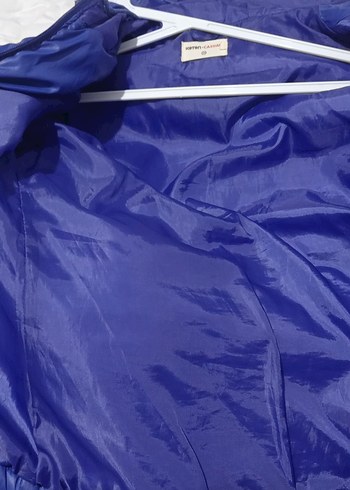 Mavi Kadın Kapitone Kışlık Mont - Görsel 4