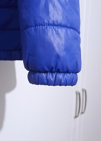 Mavi Kadın Kapitone Kışlık Mont - Görsel 5