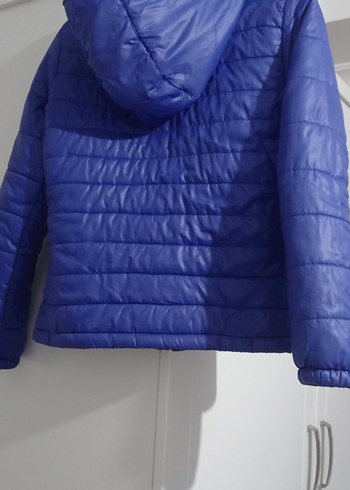 Mavi Kadın Kapitone Kışlık Mont - Görsel 2