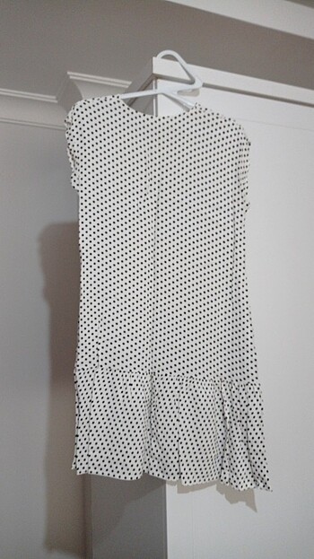Puantiyeli elbise  - Görsel 2