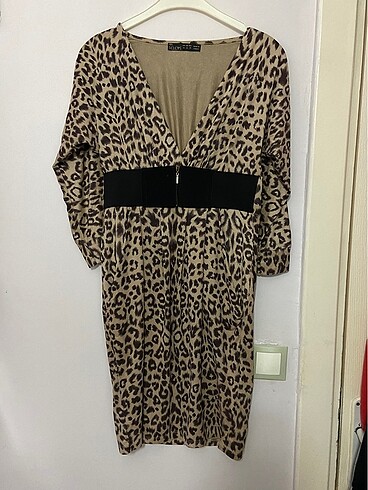 leopar elbise