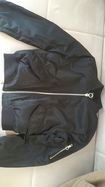 xs Beden siyah Renk Pull and Bear Basic Bomber Ceket