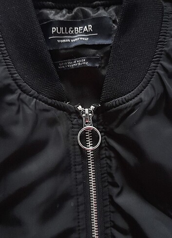 xs Beden Pull and Bear Basic Bomber Ceket