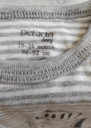 Gri Çizgili Erkek Bebek Kolsuz Body - Görsel 2