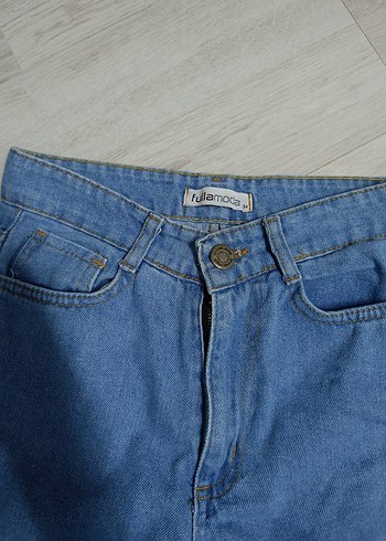 Mavi Midi Kadın Denim Pantolon - Görsel 2