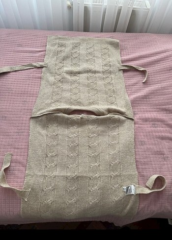 Gri Örgü Bohem Kadın Süveter - Görsel 4