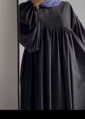 Siyah Uzun Drapeli Gotik Kadın Elbise - Görsel 2