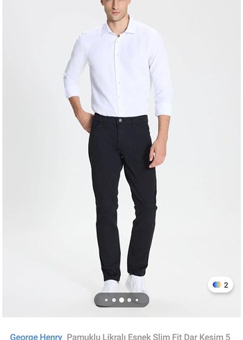 Erkek Siyah Skinny Fit Spor Pantolon - Görsel 6