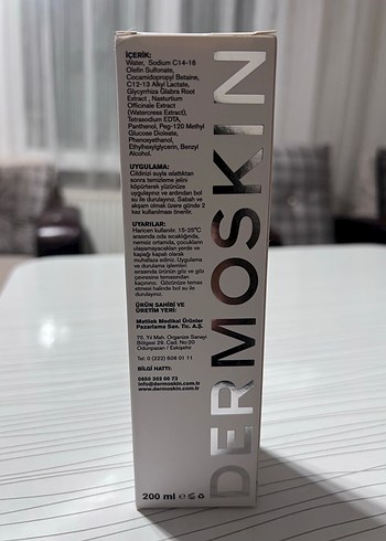 Dermoskin Yüz Yıkama Jeli - Leke Karşıtı - 200 ml - Görsel 3