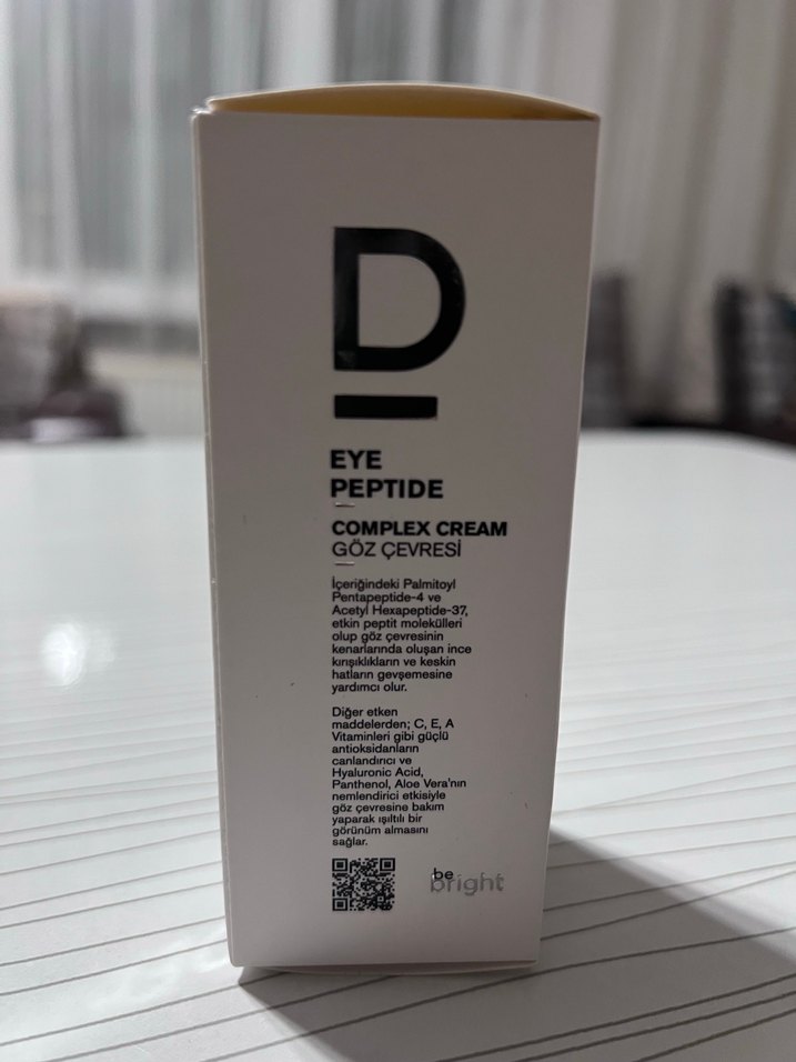 Dermoskin Göz Çevresi Peptit Krem 15 ml - Görsel 2