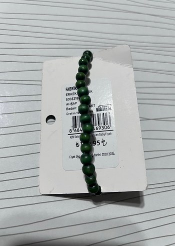 Fabrika Yeşil Şık Erkek Bileklik - Görsel 4