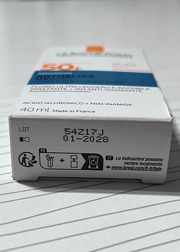 La Roche Posay Anthelios UV Air SPF50+ Güneş Kremi - 40 ml - Görsel 4