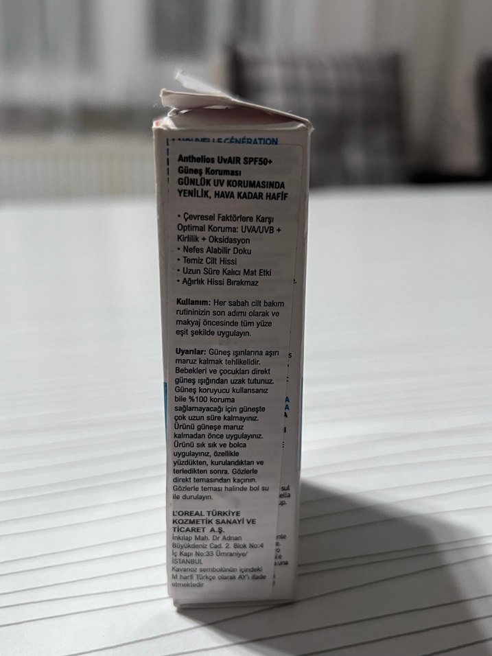 La Roche Posay Anthelios UV Air SPF50+ Güneş Kremi - 40 ml - Görsel 3