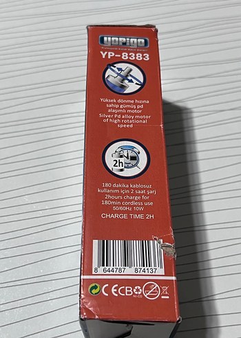 Şarjlı Tıraş Makinesi - Saç/Sakal/Vücut - Görsel 3