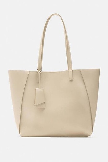 Zara zara bölmeli tote bag