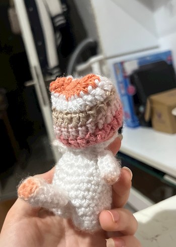 Örgü kedi El Örgüsü - Görsel 3