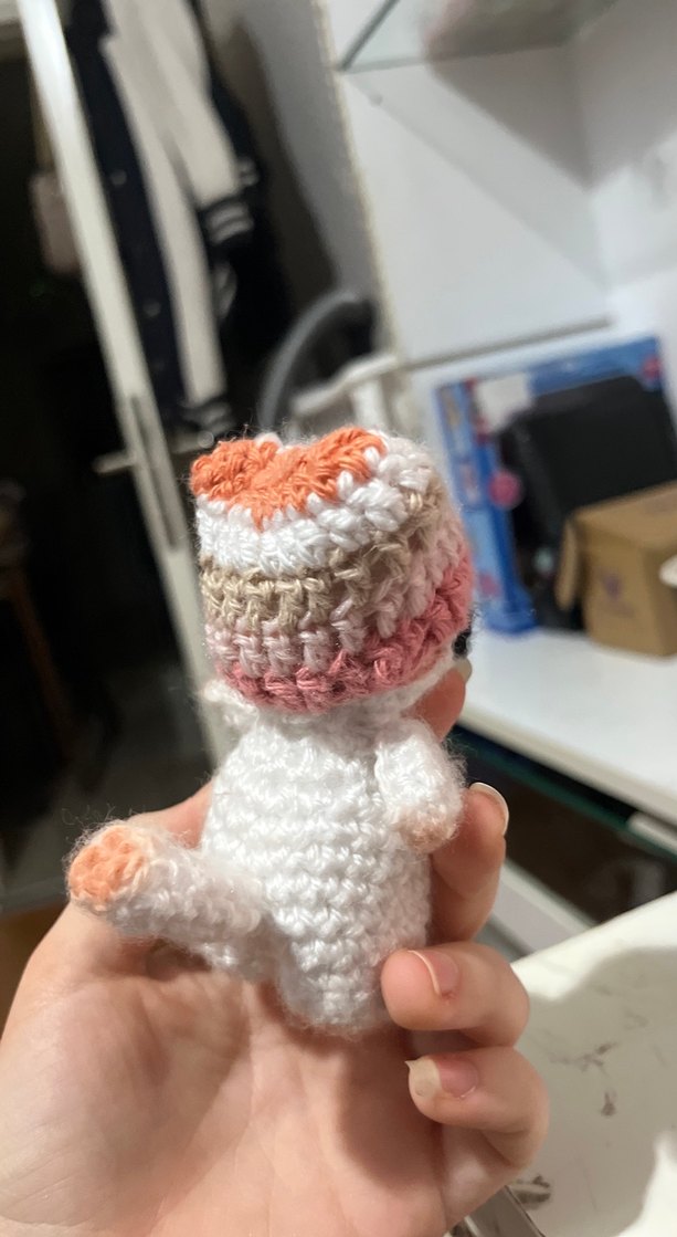 Örgü kedi El Örgüsü - Görsel 3