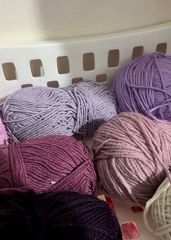 Pembe Örgü makyaj çantası - Görsel 6