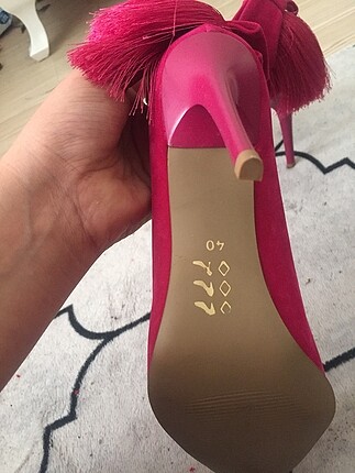 40 Beden Pembe stiletto