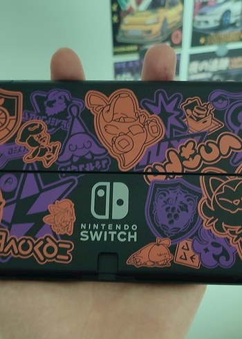 Nintendo Switch Oled - Pokémon Scarlet & Violet Edition - Görsel 4