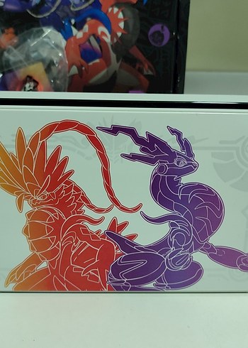 Nintendo Switch Oled - Pokémon Scarlet & Violet Edition - Görsel 5