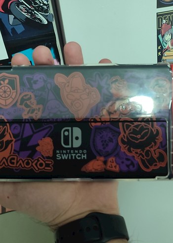 Nintendo Switch Oled - Pokémon Scarlet & Violet Edition - Görsel 2