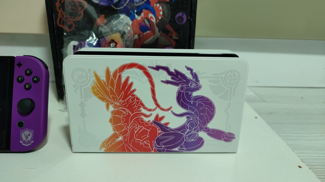 Nintendo Switch Oled - Pokémon Scarlet & Violet Edition - Görsel 5