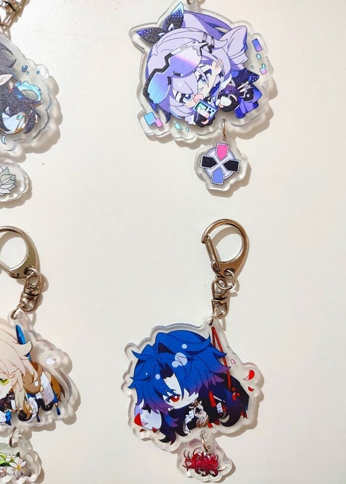 Honkai Star Rail Akrilik Anahtarlık - Görsel 2