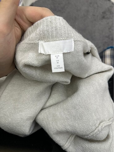 m Beden H&M uzun hırka