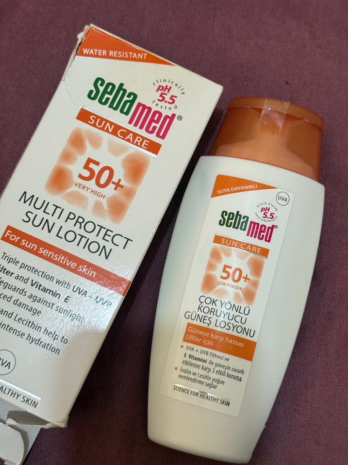 Sebamed Çok Yönlü Koruyucu Güneş Losyonu SPF 50+ - Görsel 2