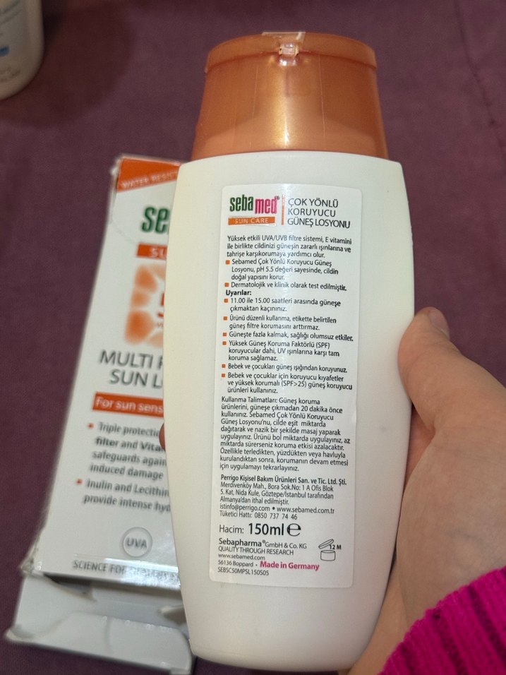 Sebamed Çok Yönlü Koruyucu Güneş Losyonu SPF 50+ - Görsel 4