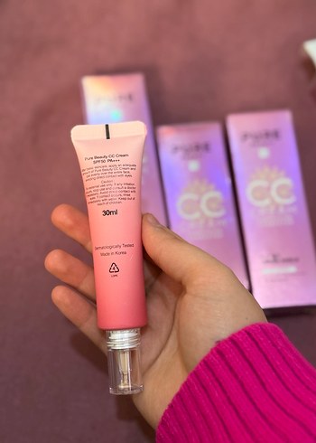 Pure Beauty Pembe CC Krem - Görsel 4