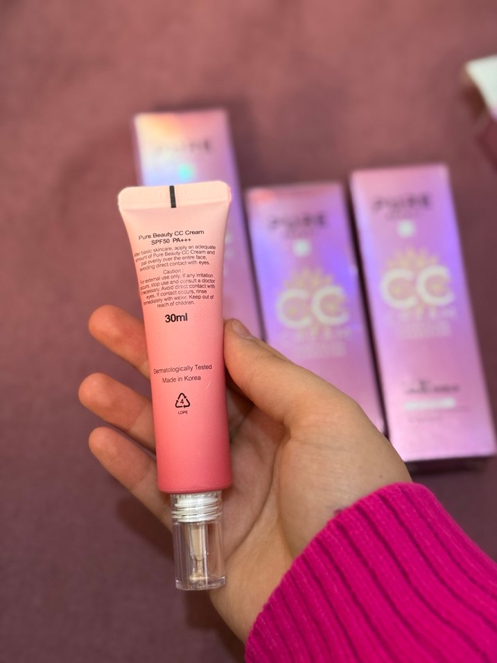 Pure Beauty Pembe CC Krem - Görsel 4