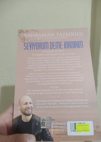 Seviyorum Deme İnanırım Romanı - Görsel 2
