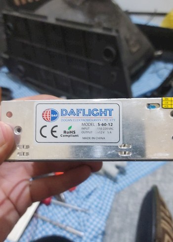 Renkli Bilgisayar Güç Kaynağı Ünitesi - Görsel 3