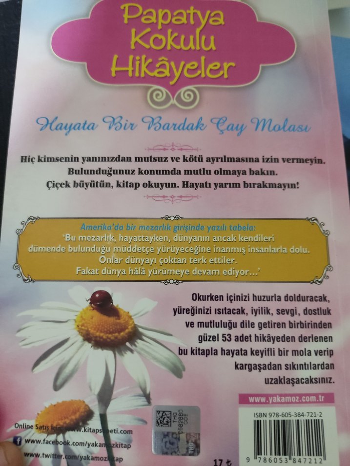 Papatya Kokulu Hikayeler - Kokulu Kitap - Görsel 2