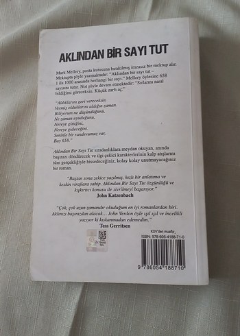 Aklından Bir Sayı Tut - John Verdon - Görsel 4