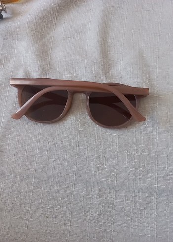 Bej Transparan Kadın Güneş Gözlüğü - Görsel 2