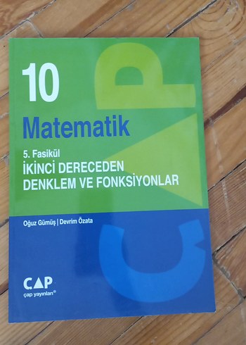 10. Sınıf Matematik 5. Fasikül - İkinci Dereceden Denklemler