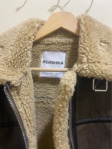 Bershka kürklü ceket