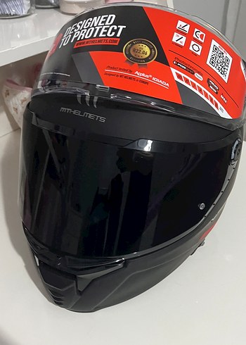 MT Thunder 4SV A1 Siyah Motor Motosiklet Kaskı - Görsel 5