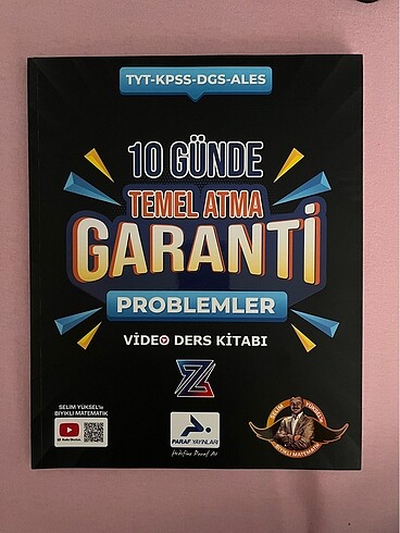 yks bıyıklı matematik temel atma garanti kitabı (Problemler)