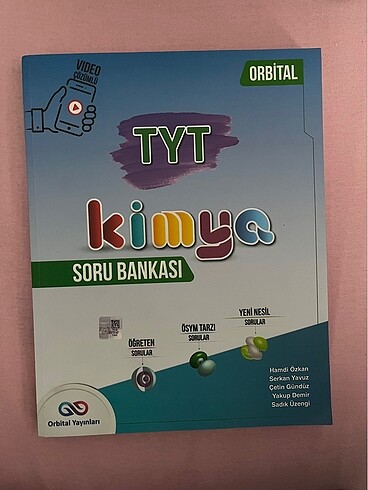 Orbital yayınları tyt kimya kitabı