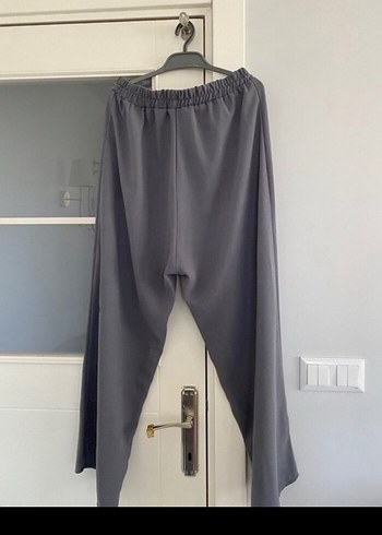 Gri Kadın Salaş Uzun Takım - Görsel 3