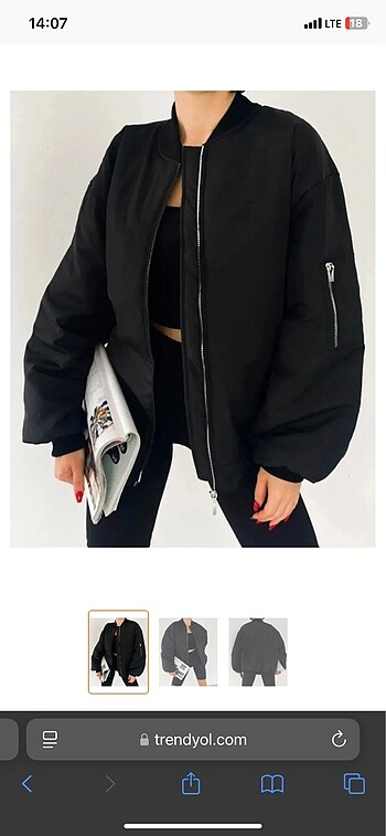 Bomber Ceket
