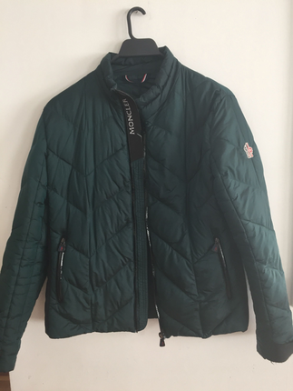 Moncler petrol yeşili şahane mont
