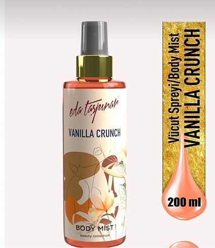 Eda Taşpınar Vanilla Crunch Vücut Spreyi