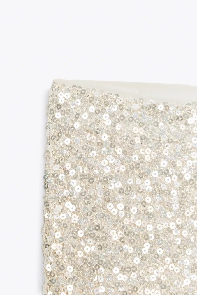 Zara  pulpayet elbise - Görsel 5